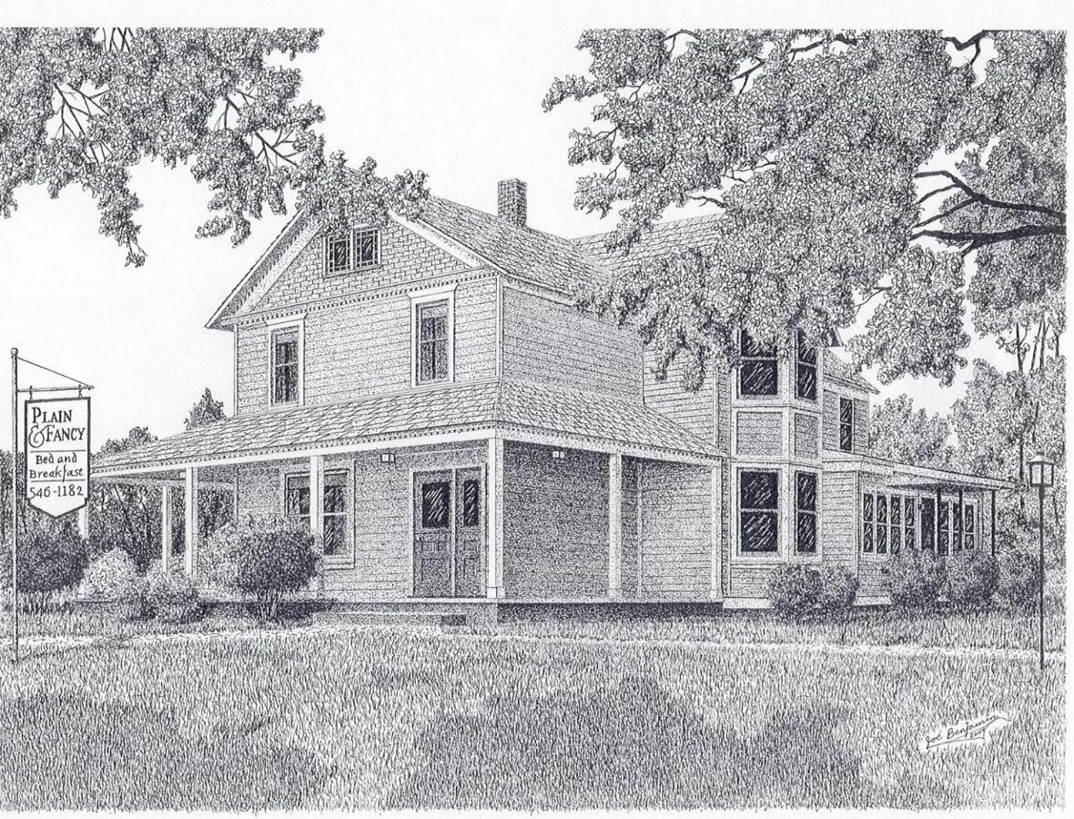 Plain & Fancy Bed & Breakfast Ironton Exterior foto